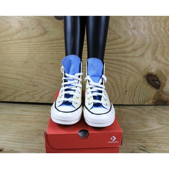 New Converse Sneakers Womens 7 White Much Love Be Nice Chucks All Star Mens 8